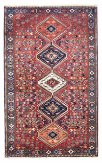Yalameh Koberec 130x217cm - Perský koberec - tmavě červená – product image