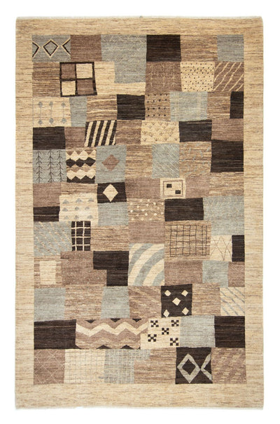 Indo Gabbeh Koberec 197x303cm - Vlněný koberec