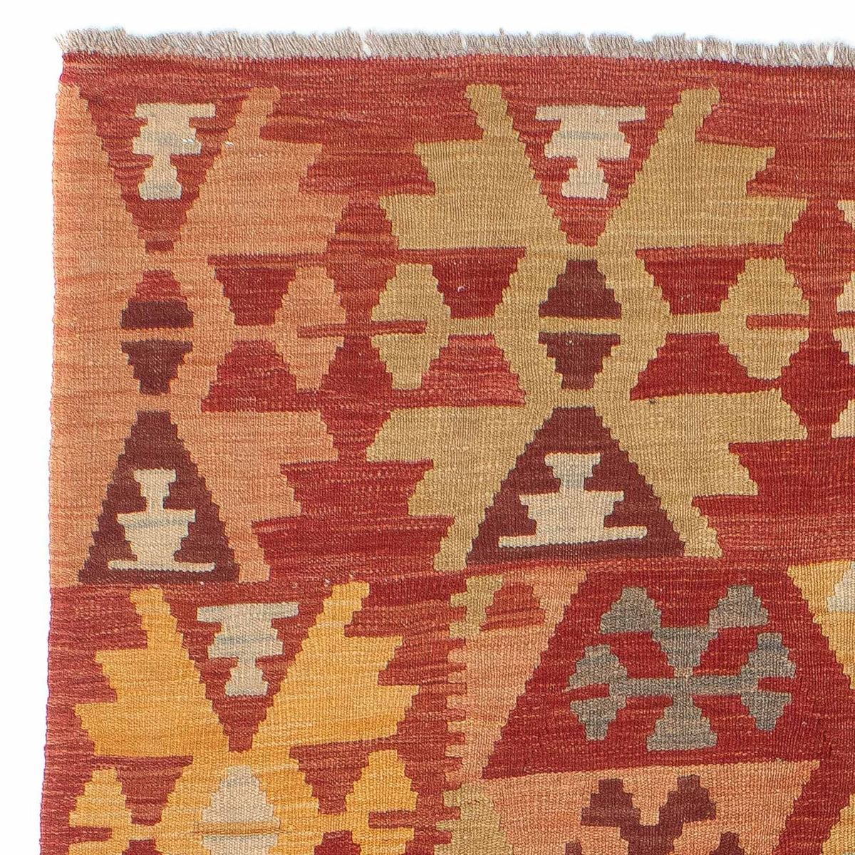 Kilim Fars Koberec 145x200cm - rezavá