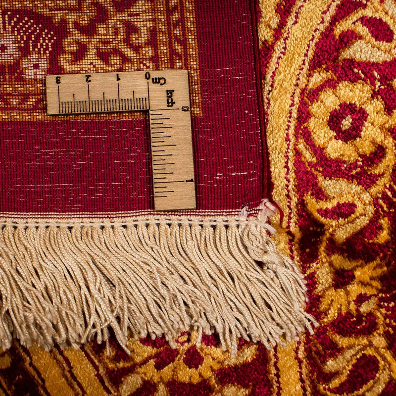 Qom hedvábí Koberec 132x216cm - Perský koberec