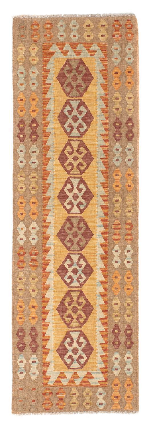 Kilim Maimana Koberec 204x65cm - Vlněný koberec