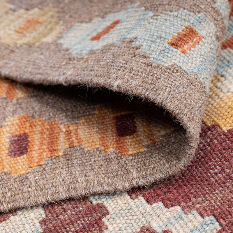 Kilim Maimana Koberec 204x65cm - Vlněný koberec