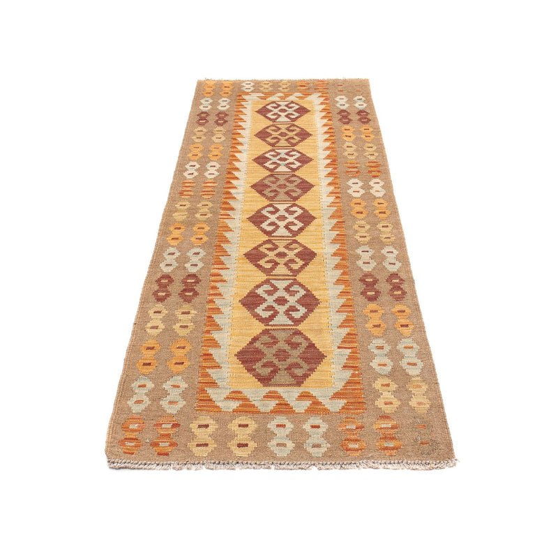 Kilim Maimana Koberec 204x65cm - Vlněný koberec