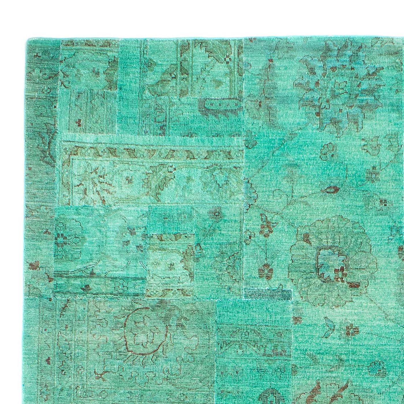 Patchworkový koberec 290x212cm - Perserteppich Wollteppich
