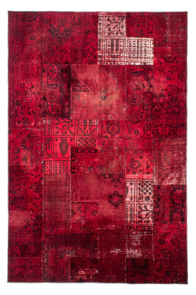 Patchworkový koberec 194x293cm - Perserteppich Wollteppich