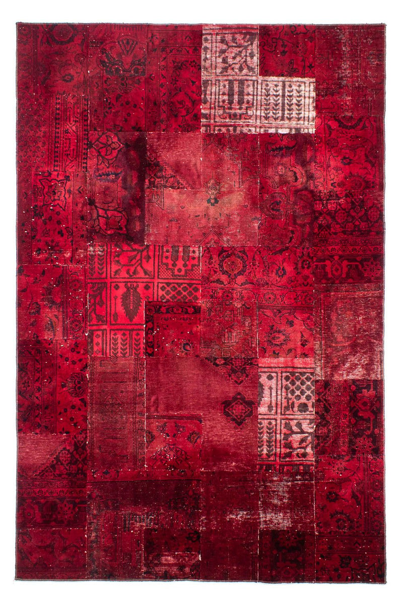 Patchworkový koberec 293x194cm - Perserteppich Wollteppich