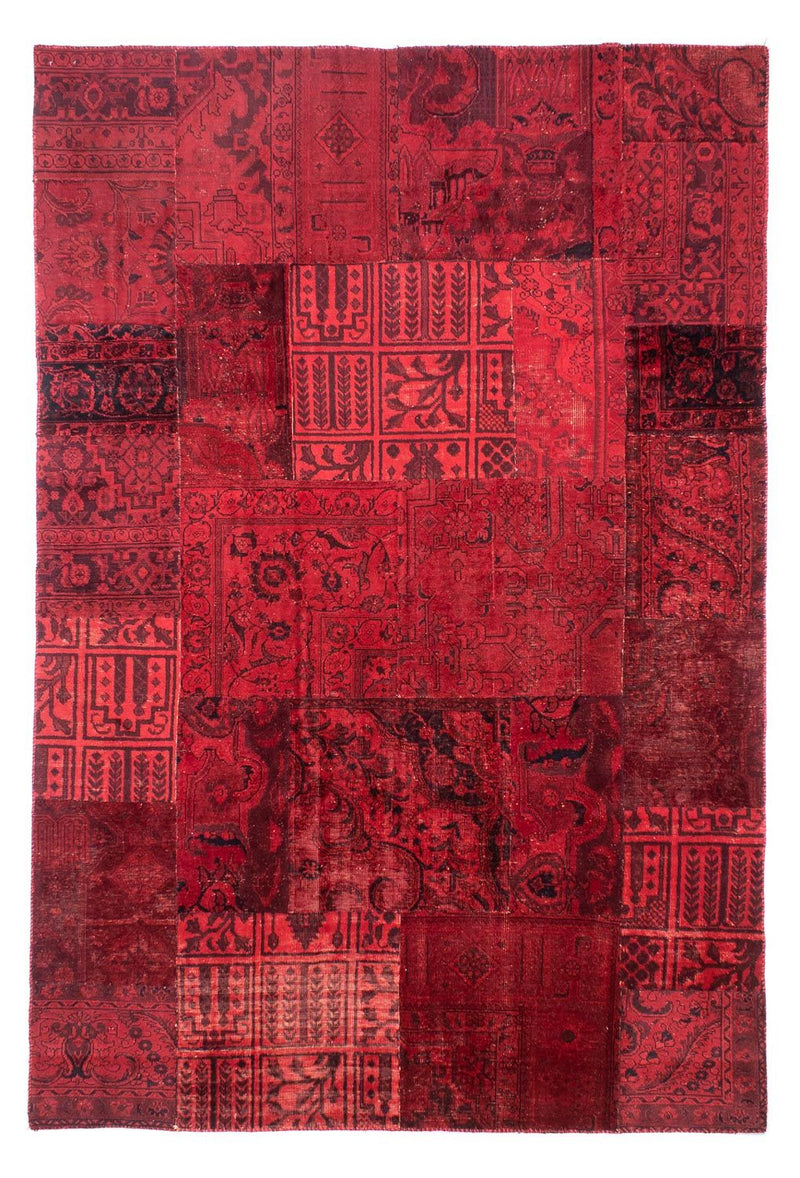 Patchworkový koberec 296x196cm - Perserteppich Wollteppich
