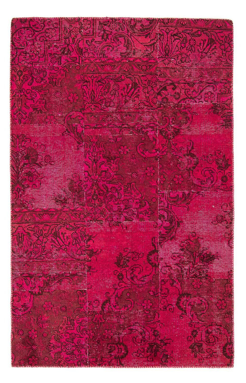 Patchworkový koberec 127x202cm - Perserteppich Wollteppich