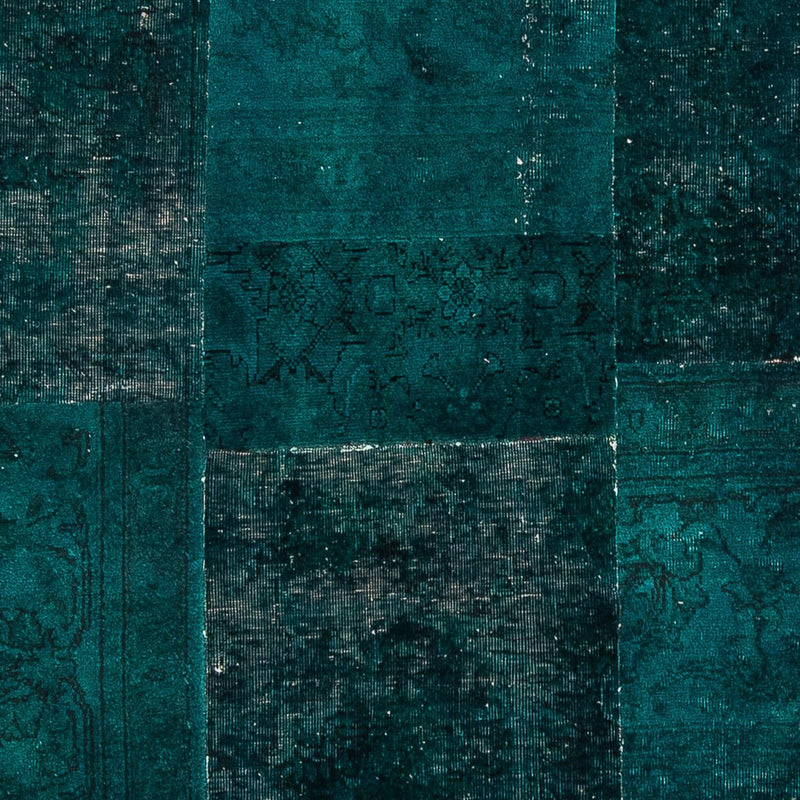 Patchworkový koberec 131x205cm - Perserteppich Wollteppich