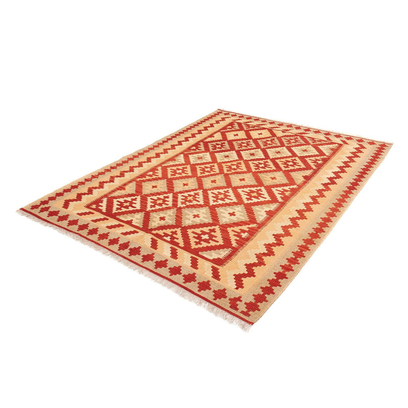 Kilim Fars Koberec 152x206cm - tmavě červená