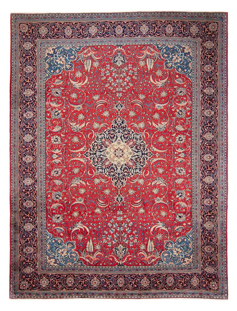 Patchworkový koberec 270x355cm - Perserteppich Wollteppich