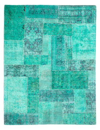 Patchworkový koberec 297x231cm - Perserteppich Wollteppich – product image