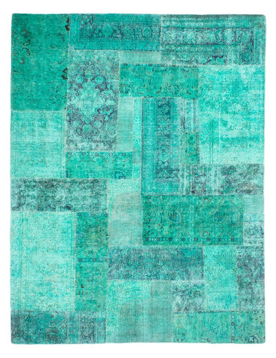 Patchworkový koberec 231x297cm - Perserteppich Wollteppich
