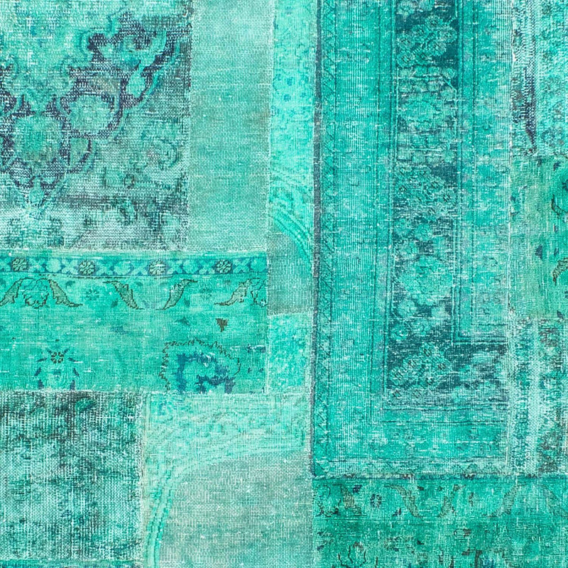 Patchworkový koberec 297x231cm - Perserteppich Wollteppich