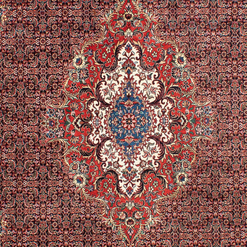 Bidjar Koberec 198x304cm - Perský koberec - světle červená