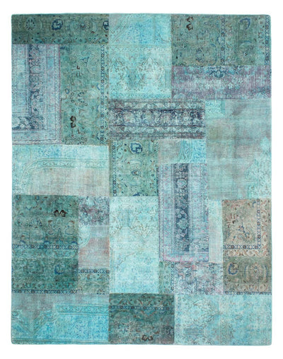 Patchworkový koberec 238x299cm - Perserteppich Wollteppich