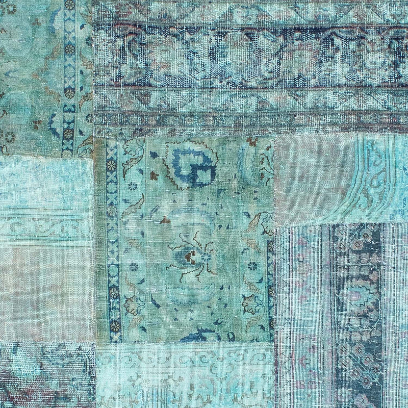 Patchworkový koberec 299x238cm - Perserteppich Wollteppich