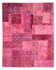 Patchworkový koberec 291x232cm - Perserteppich Wollteppich