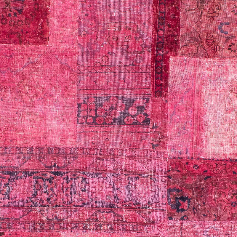 Patchworkový koberec 291x232cm - Perserteppich Wollteppich