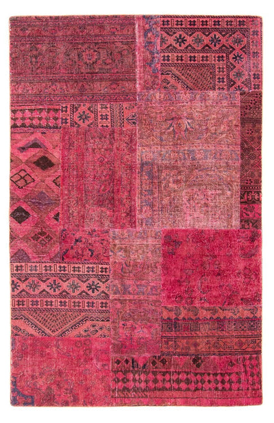 Patchworkový koberec 151x237cm - Perserteppich Wollteppich