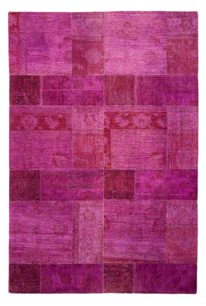 Patchworkový koberec 271x182cm - Perserteppich Wollteppich