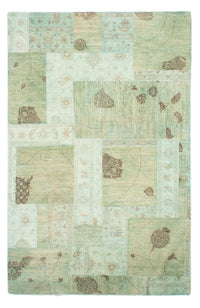 Patchworkový koberec 292x190cm - Perserteppich Wollteppich – product image
