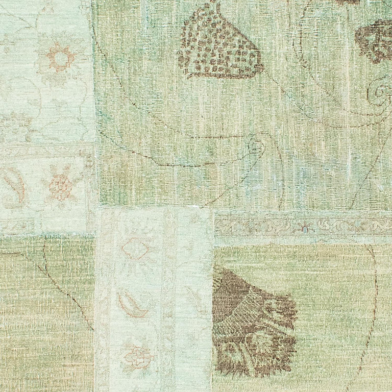 Patchworkový koberec 292x190cm - Perserteppich Wollteppich