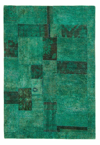 Patchworkový koberec 156x237cm - Vlněný koberec