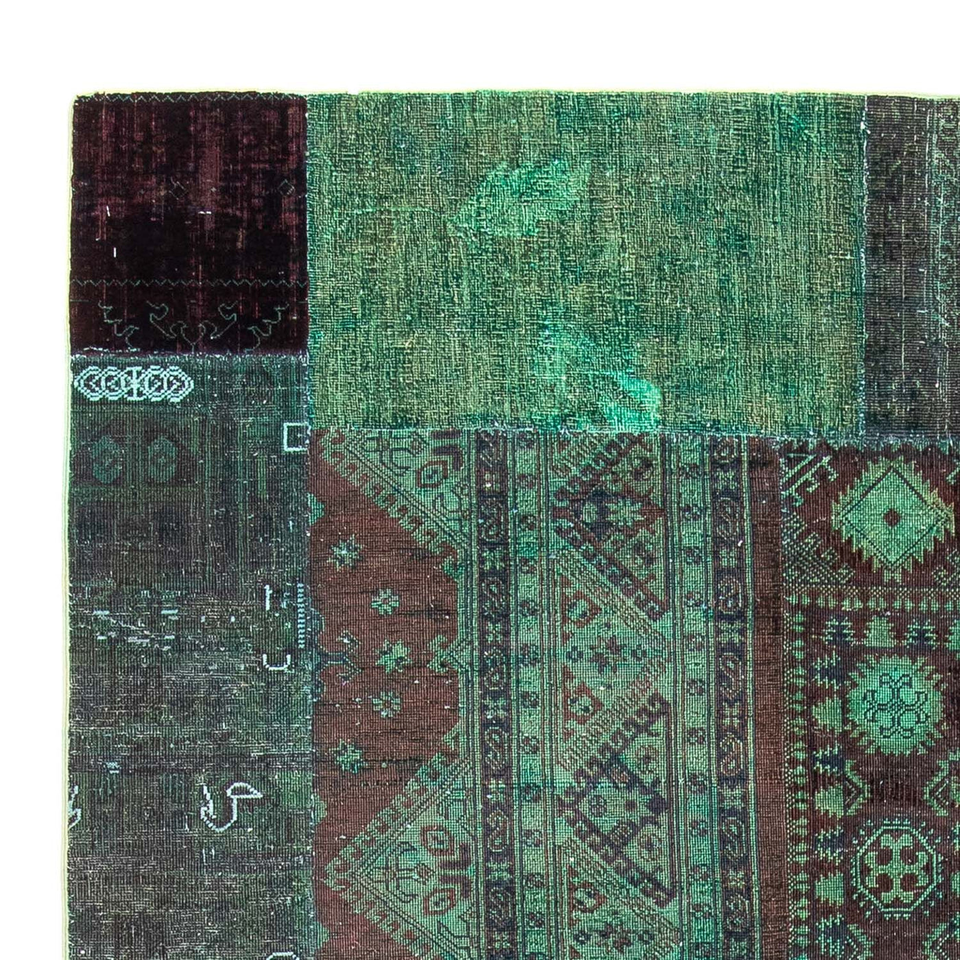 Patchworkový koberec 270x175cm - Perserteppich Wollteppich
