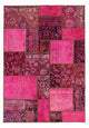 Patchworkový koberec 138x197cm - Perserteppich Wollteppich