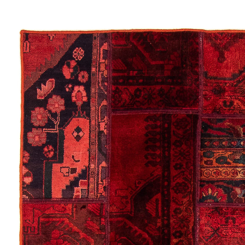Patchworkový koberec 148x208cm - Perserteppich Wollteppich