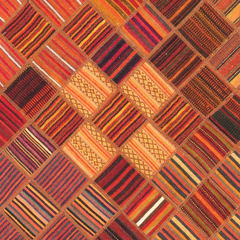Patchworkový koberec 234x176cm - Perserteppich Wollteppich