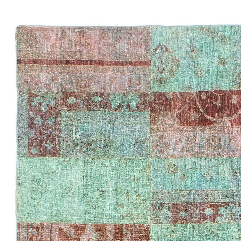 Patchworkový koberec 270x182cm - Perserteppich Wollteppich