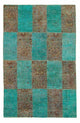 Patchworkový koberec 149x240cm - Vlněný koberec