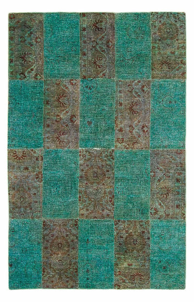 Patchworkový koberec 149x243cm - Vlněný koberec
