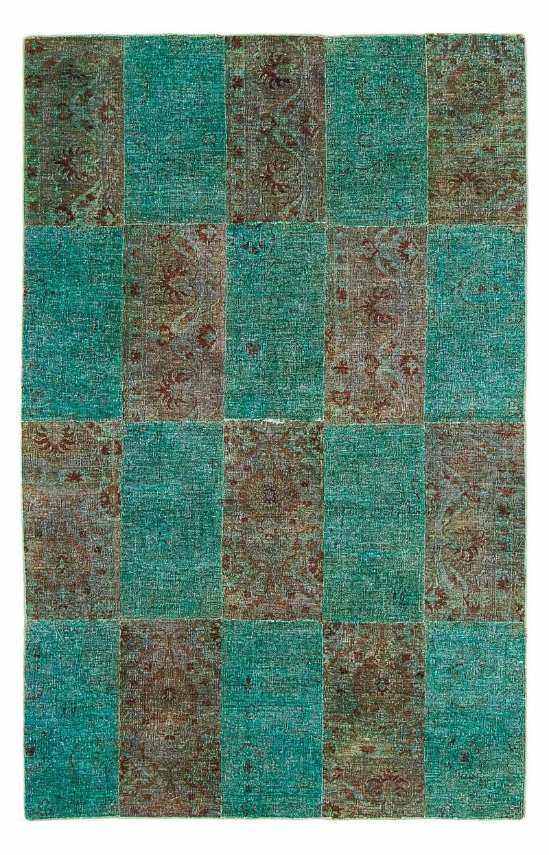 Patchworkový koberec 149x243cm - Vlněný koberec