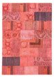 Patchworkový koberec 237x166cm - Perserteppich Wollteppich