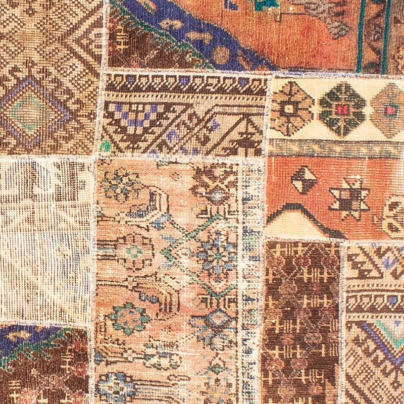 Patchworkový koberec 301x239cm - Perserteppich Wollteppich
