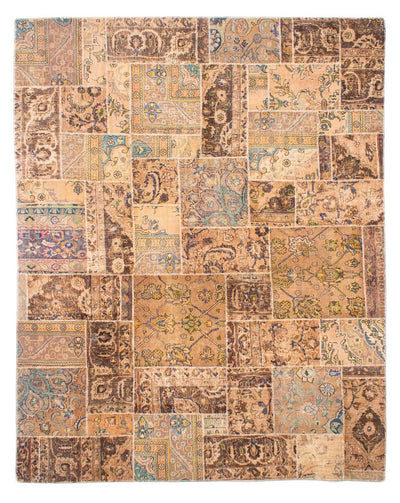 Patchworkový koberec 242x305cm - Perserteppich Wollteppich