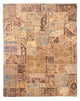 Patchworkový koberec 305x242cm - Perserteppich Wollteppich