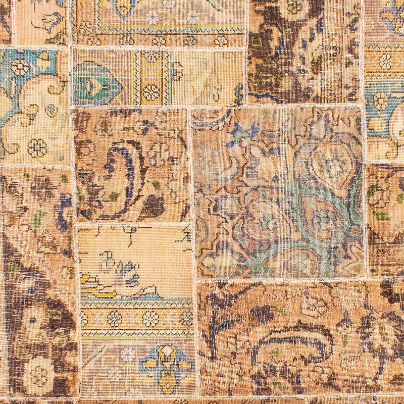 Patchworkový koberec 305x242cm - Perserteppich Wollteppich