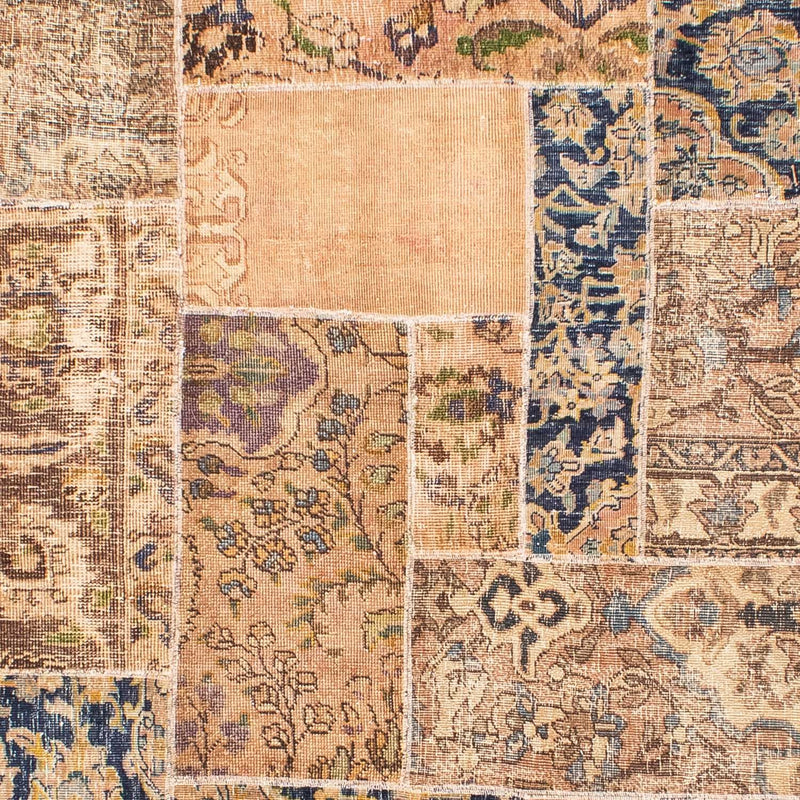 Patchworkový koberec 304x242cm - Perserteppich Wollteppich