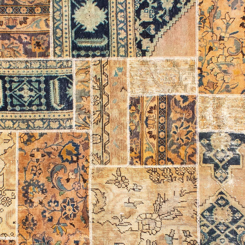 Patchworkový koberec 301x240cm - Perserteppich Wollteppich