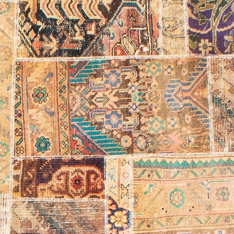 Patchworkový koberec 292x230cm - Perserteppich Wollteppich