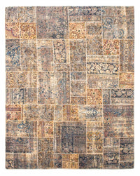 Patchworkový koberec 303x240cm - Perserteppich Wollteppich – product image