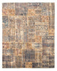 Patchworkový koberec 303x240cm - Perserteppich Wollteppich