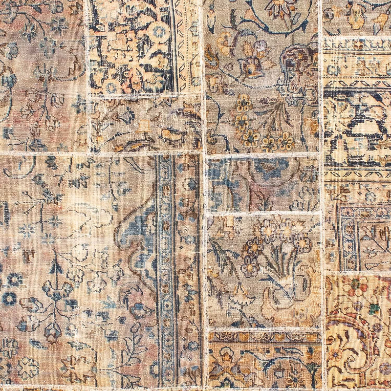Patchworkový koberec 303x240cm - Perserteppich Wollteppich