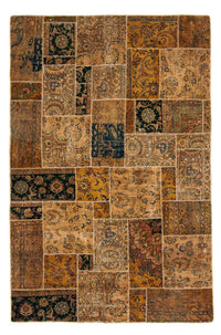 Patchworkový koberec 182x275cm - Vlněný koberec – product image