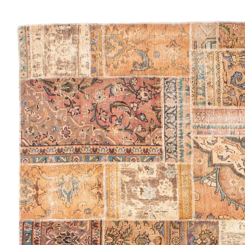 Patchworkový koberec 301x241cm - Perserteppich Wollteppich