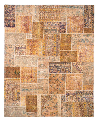 Patchworkový koberec 241x301cm - Perserteppich Wollteppich